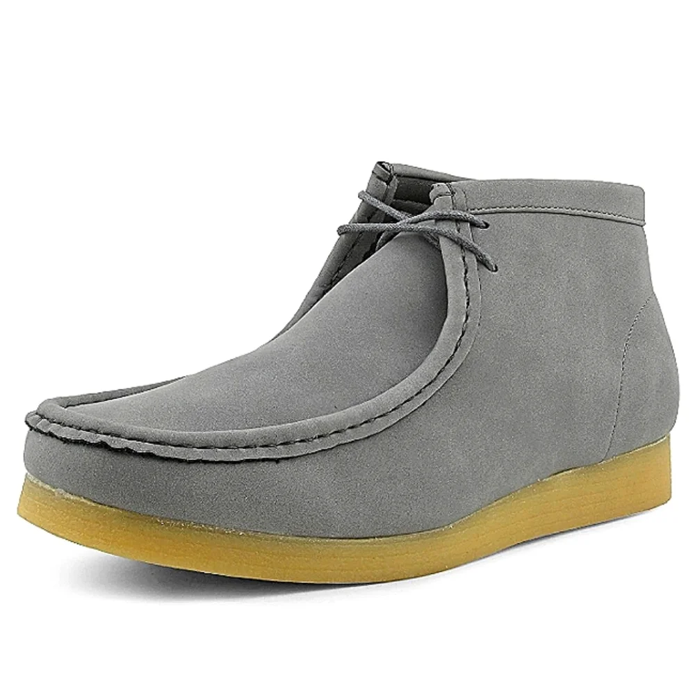 New w/Box Amali Jason 2 Men's Faux Leather/Suede Lace-Up Desert Chukka Boots